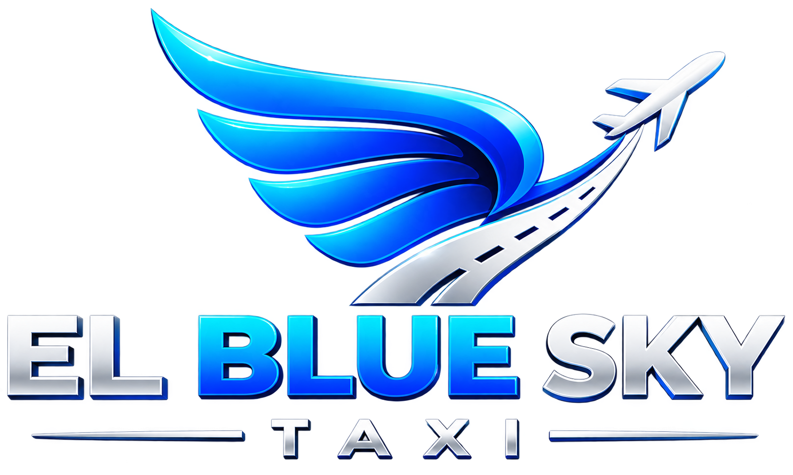 EL BLUE SKY TAXI logo