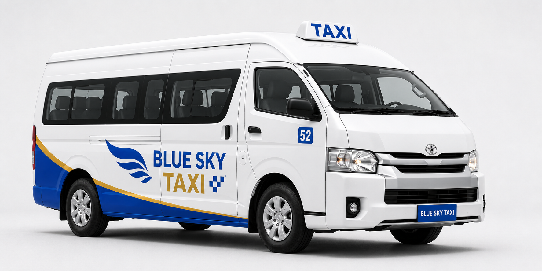 EL BLUE SKY TAXI minibus service